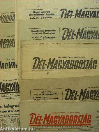 Délmagyarország 1963-1965. (vegyes számok)