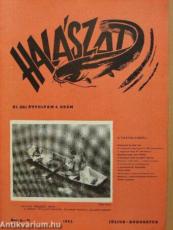 Halászat 1965. július-augusztus