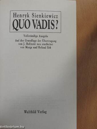 Quo vadis?