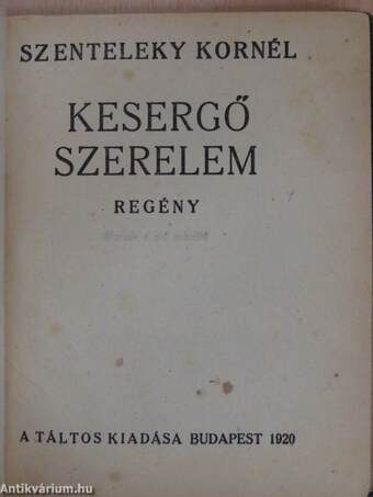 Kesergő szerelem