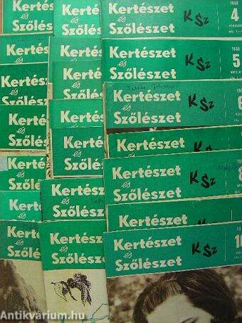 Kertészet és Szőlészet 1968. január-december