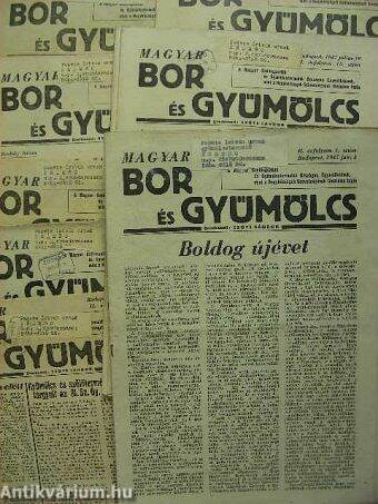 Magyar Bor és Gyümölcs 1947. január 1. - december 15.