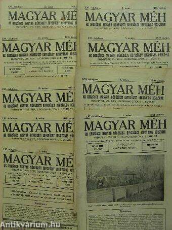 Magyar méh 1940. (nem teljes évfolyam)