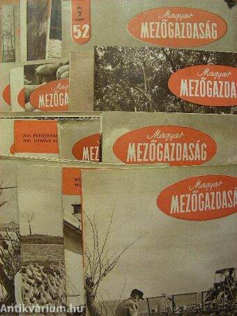 Magyar Mezőgazdaság 1961. január-december