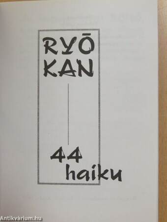 44 haiku