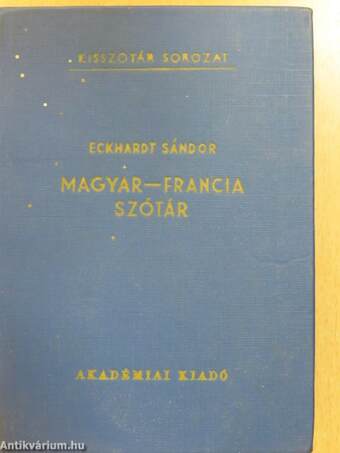 Magyar-francia szótár