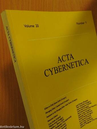 Acta Cybernetica 2011/1.