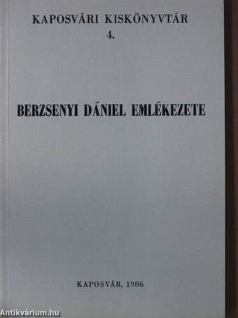 Berzsenyi Dániel emlékezete