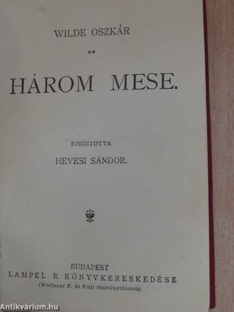 Lady Windermere legyezője/Három mese/Heródiás/A kyméi énekes/Mit tanuljanak a lányok