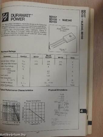 Power Transistor Databook