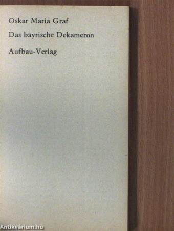 Das bayrische Dekameron