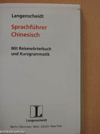 Sprachführer Chinesisch