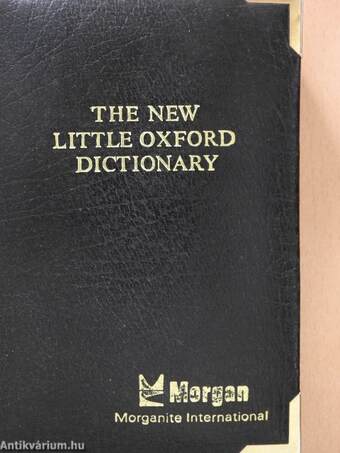 The Little Oxford Dictionary of Current English