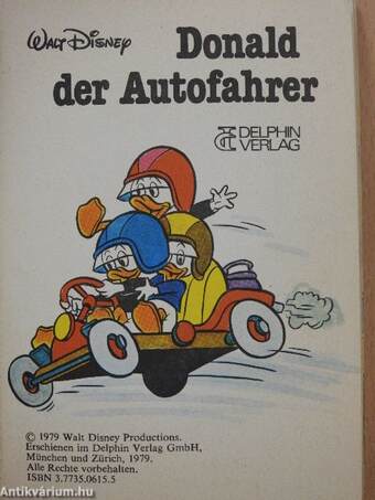 Donald der Autofahrer