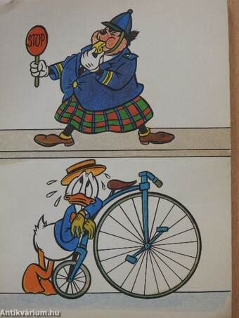 Goofy der Radfahrer