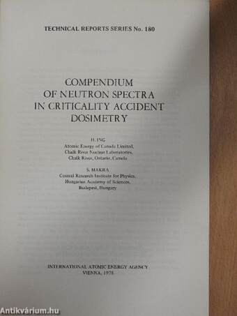 Compendium of neutron spectra in criticality accident dosimetry