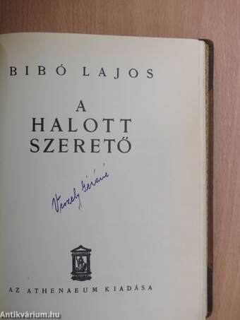 A halott szerető