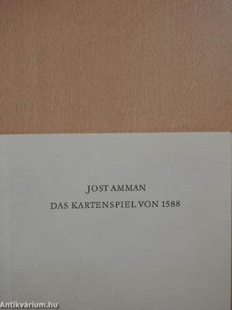 Kartenspiel des Jost Amman