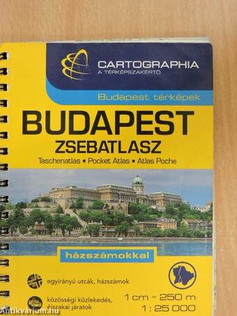 Budapest zsebatlasz