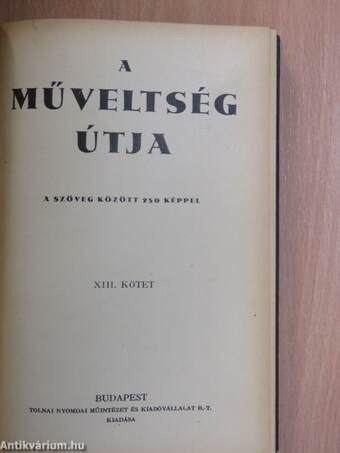 A műveltség útja XIII.