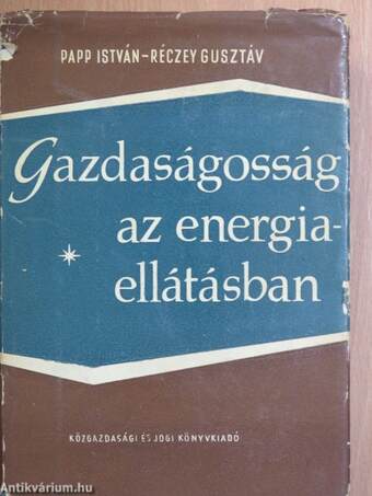 Gazdaságosság az energiaellátásban