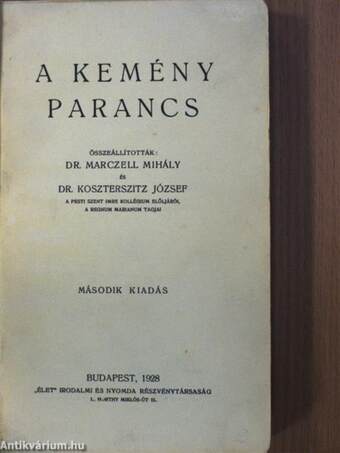 A kemény parancs