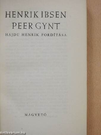 Peer Gynt