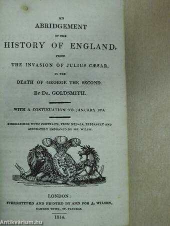An abridgement of the history of England