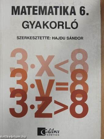 Matematika 6. - Gyakorló