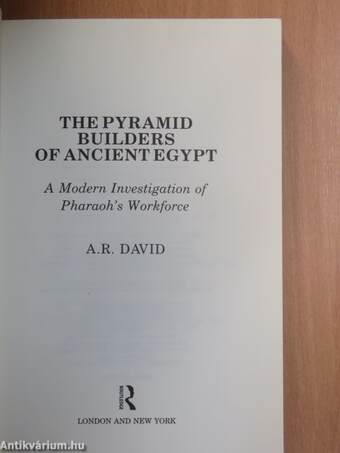 The Pyramid Builders of Ancient Egypt