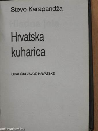 Hrvatska kuharica