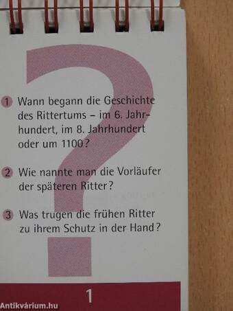 Was ist Was Quiz - Ritter und Burgen