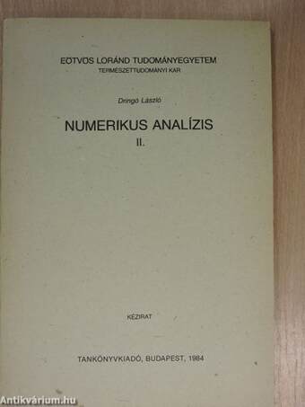 Numerikus analízis II.