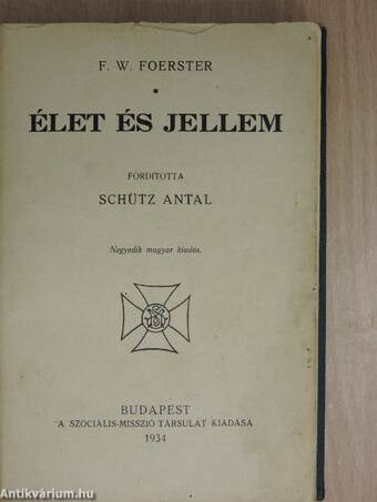 Élet és jellem