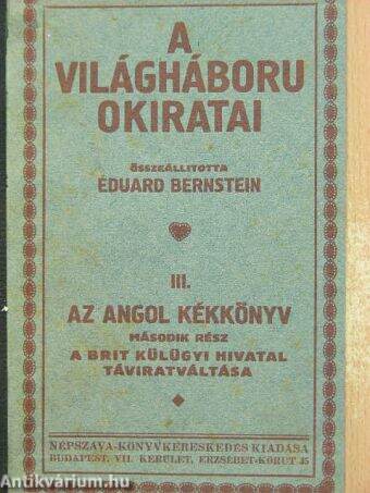 A világháboru okiratai III.