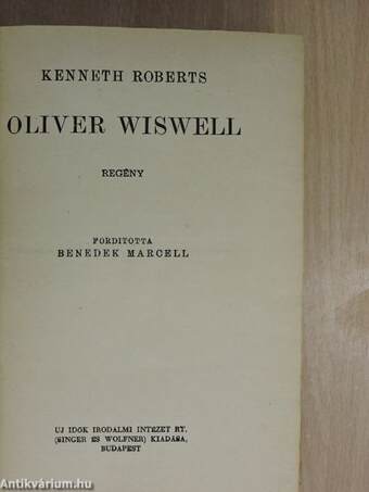 Oliver Wiswell