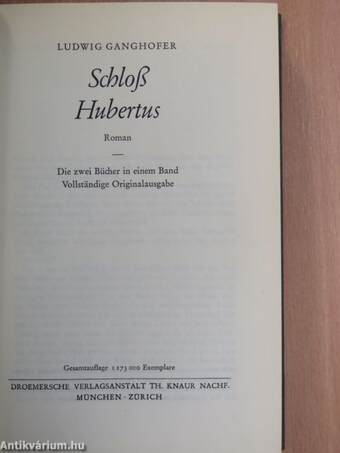 Schloß Hubertus I-II.