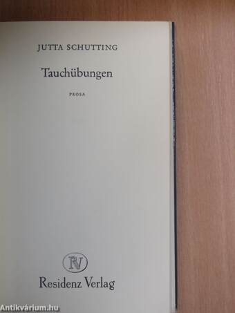 Tauchübungen