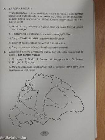 Történelem munkafüzet 6.