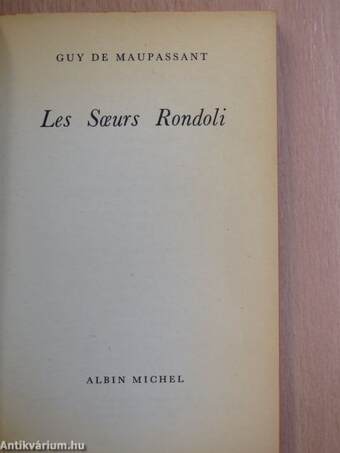 Les soeurs Rondoli