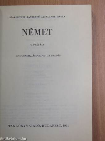 Német 7.