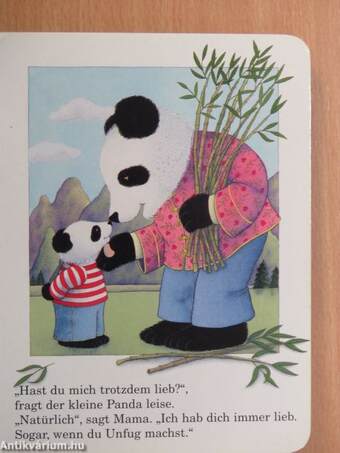 Kleiner Panda, ich hab dich lieb!