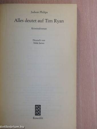 Alles deutet auf Tim Ryan