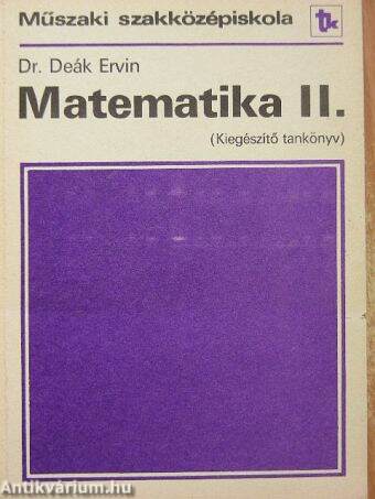 Matematika II.