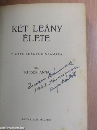 Két leány élete