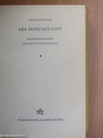 Der Bund mit Gott