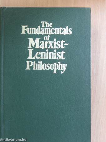 The Fundamentals of Marxist-Leninist Philosophy