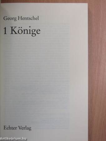 Könige 1-2.