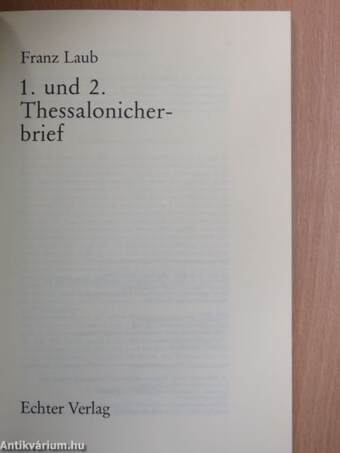 1. und 2. Thessalonicherbrief