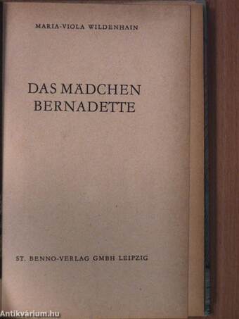 Das mädchen Bernadette